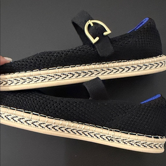 Rothys   Mary Jane Flats with Gold Buckle - Picture 5 of 6